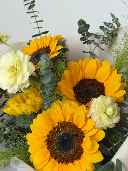 Happiness Sunflowers